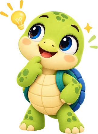 La tortuga con una idea